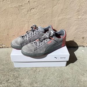 Reed Space Jeff Staple Puma Clyde Suede Pigeon. Frost grey/Georgia peach. Sz10.